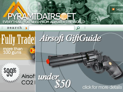 Airsoft guns, Sporting goods