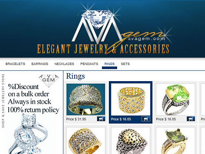 AVAgem.com - Elegant Jewelry & Accessories